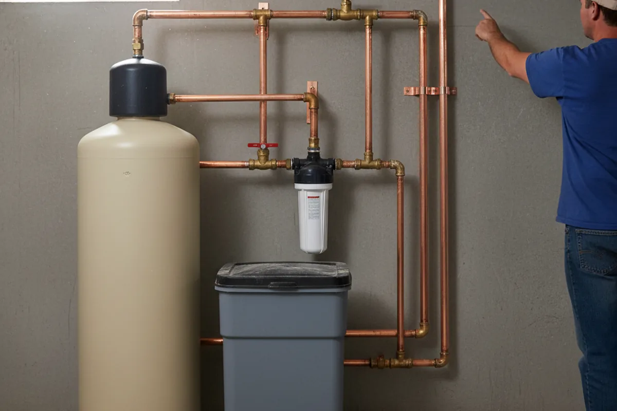 Whole-house water treatment system installed in Lacey